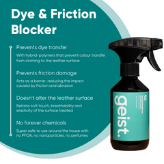 Dye & Friction Blocker for Leather & Vinyl