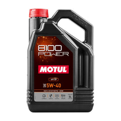 Motul 8100 Power 5W-40 100% Synthetic - ESTER