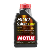 Motul 8100 X-Clean Gen2 5W-40 - 100% Synthetic Performance Engine Oil